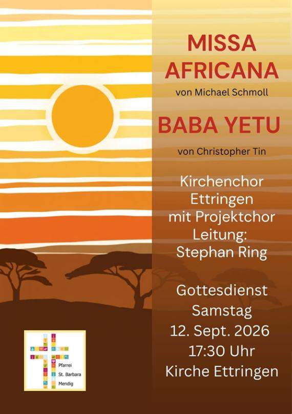 Missa Africana 2026 Plakat